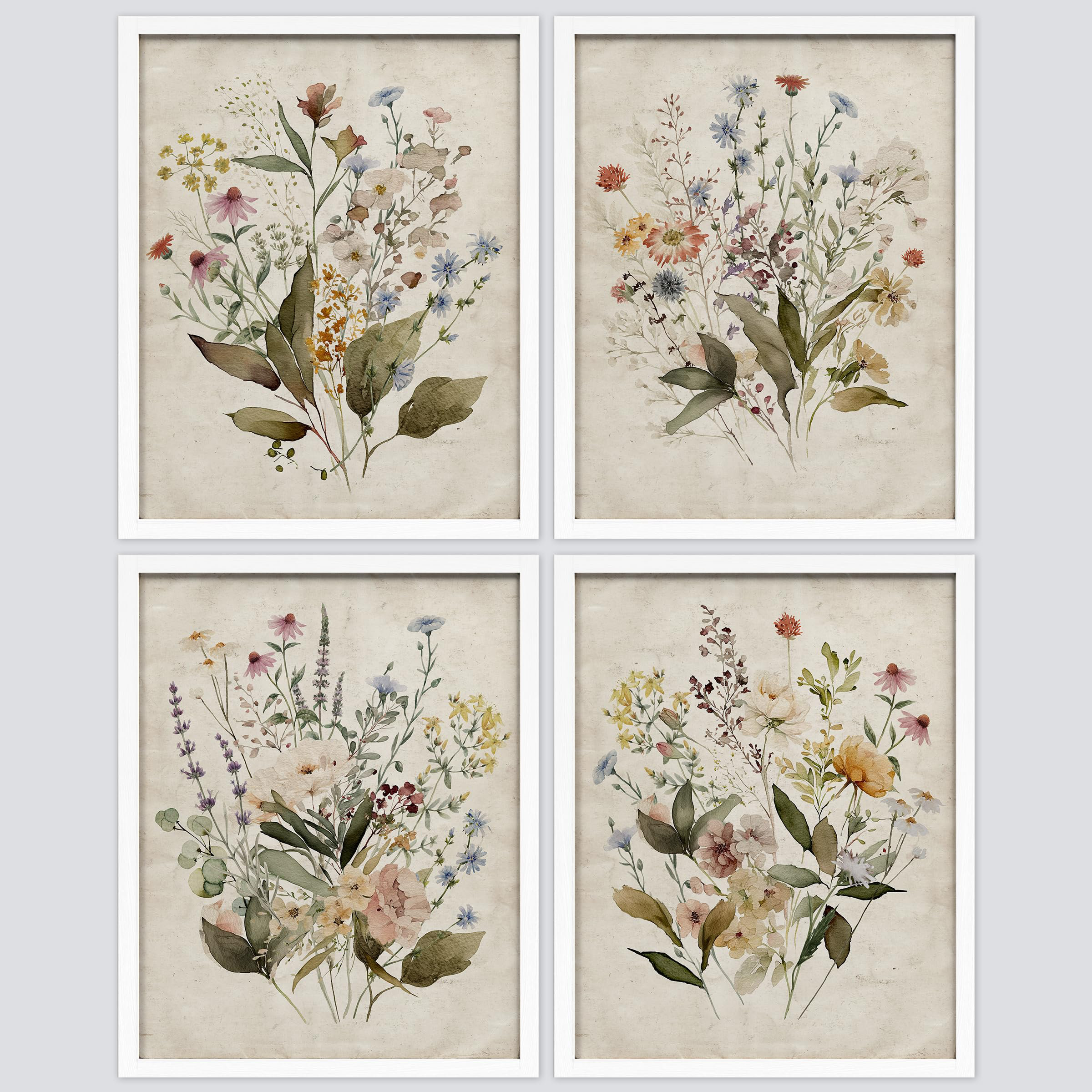 Vtg. Botanical floral 2024 prints